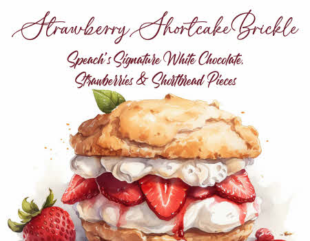 Strawberry Shortcake Brickle Label