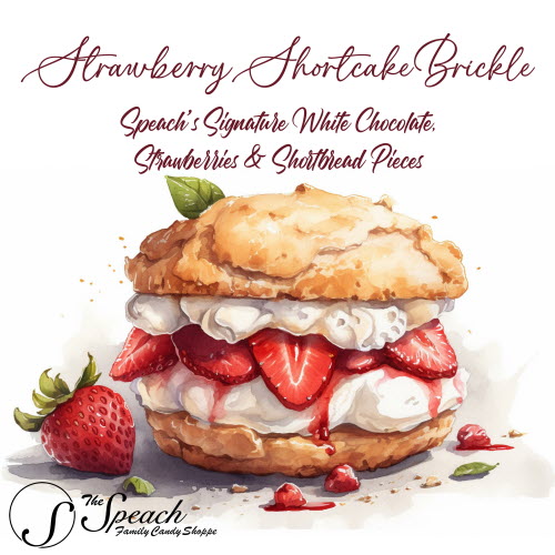 Strawberry Shortcake Brickle Label
