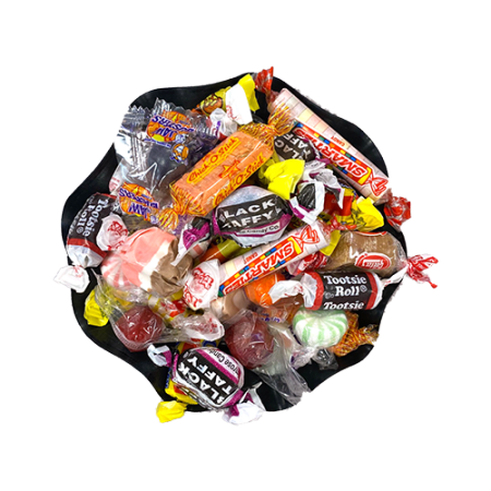 Selection: 45 RPM Tray - Vintage Wrapped Candies