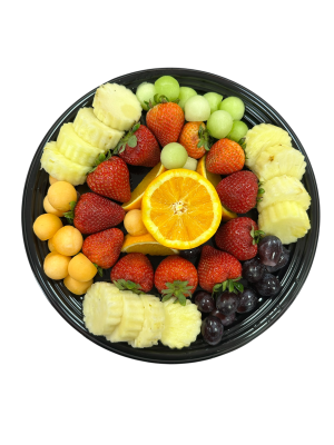 No dip fruit tray from above