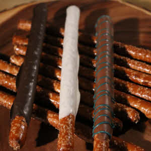 Chocolate Covered Pretzel Rods