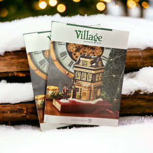 Village Catalog Holiday Backdrop