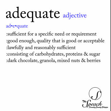 Label for Adequate Brickle with dictionary description