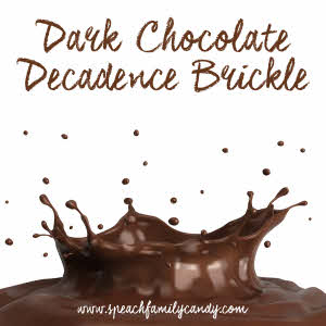 Dark Chocolate Decadence Label - Splash of chocolate