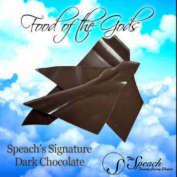 Selection: Dark Chocolate - 3 oz. label chocolate floating on the clouds