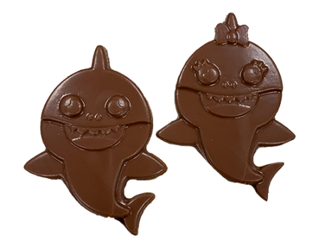 Shark Character Lollipops