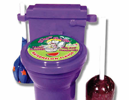 Sour Flush Candy Toilet