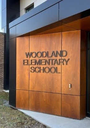 Woodland Elementary Entrance